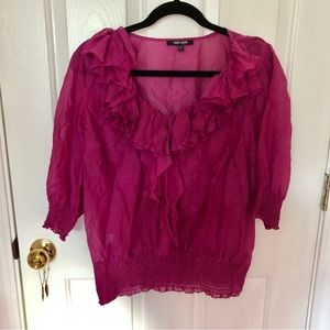 Pink Blouse | L | Daniel Rainn